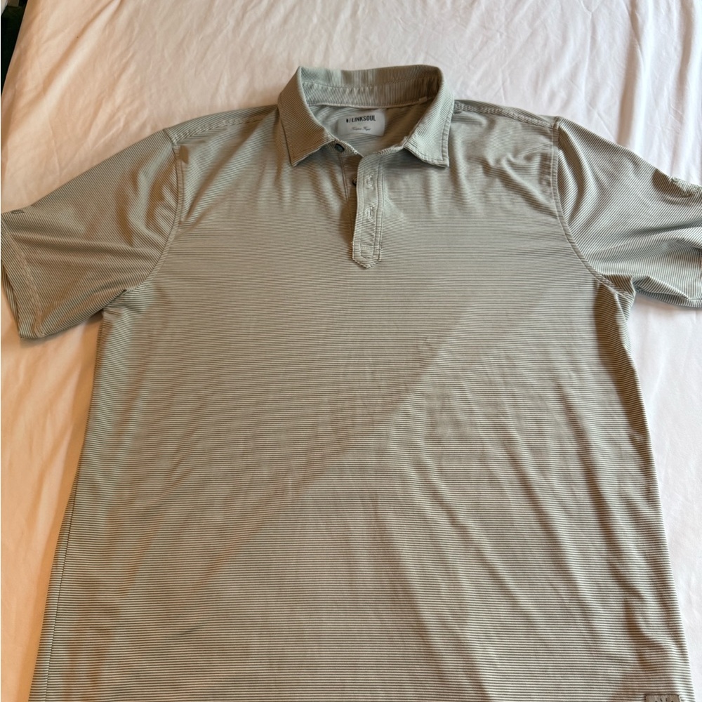Linksoul Green Polo Shirt Classic Design